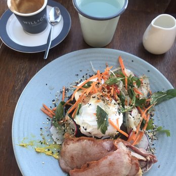 Native - The Broccoli fritter with poached eggs and bacon, delicious - Coffee & Tea Near Me - Ulladulla, NSW Native - The Broccoli fritter with poached eggs and bacon, delicious - Coffee & Tea Near Me - Ulladulla, NSW