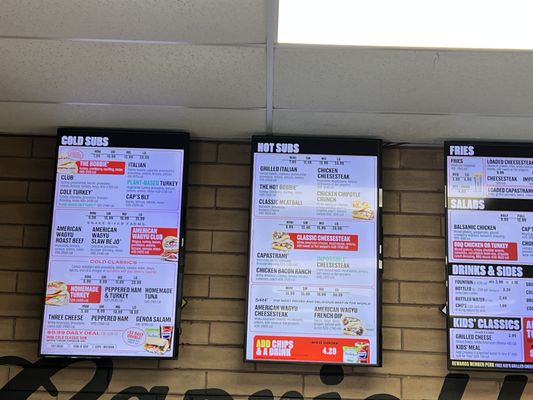 Menu photo 1 Capriotti's Sandwich Shop Annapolis, MD