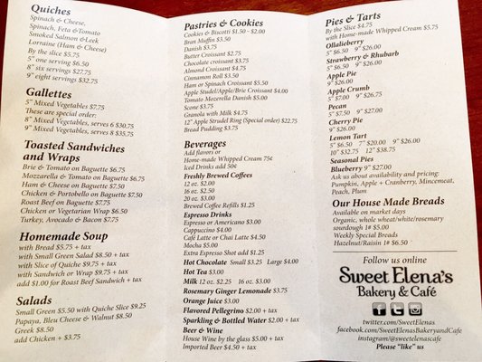 Menu photo 3 Sweet Elena's Bakery & Cafe Seaside, CA