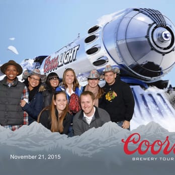 Coors - a group of people standing in front of a train - Beer Tours Near Me - Golden, Colorado Coors - a group of people standing in front of a train - Beer Tours Near Me - Golden, Colorado