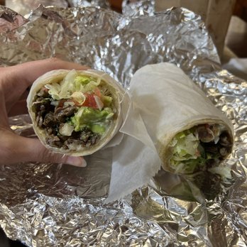 Tacos El Diablo - Asada burrito - sin frijoles (steak burrito without beans) - Tacos Near Me - Midlothian, Illinois