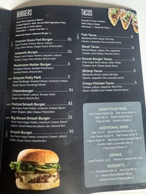Menu photo 2 Greyson Apollo Beach, FL