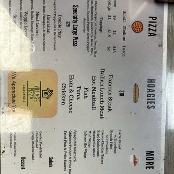 Village Pizza - 2026 menu - Pizza Near Me - Cincinnati, Ohio Village Pizza - 2026 menu - Pizza Near Me - Cincinnati, Ohio