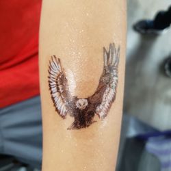 Living Waters Artistry - Custom Temporary Tattoo  - Living Waters Artistry - with face paint