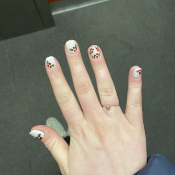 Organic #1 Nails - My Christmas set! - Nail Salons Near Me - Bellingham, Washington