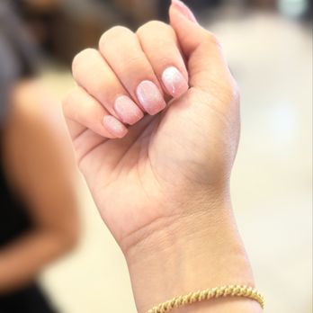 Colorful Nails - Cat eye on pink ombré - Nail Salons Near Me - Fountain Valley, California Colorful Nails - Cat eye on pink ombré - Nail Salons Near Me - Fountain Valley, California
