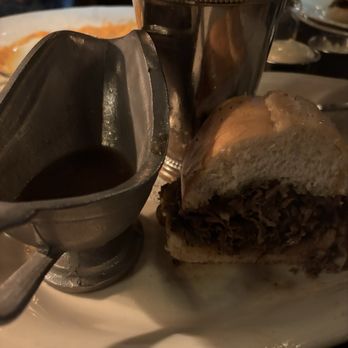 Gilt Bar - Portion of the French dip - New American Near Me - Chicago, Illinois Gilt Bar - Portion of the French dip - New American Near Me - Chicago, Illinois