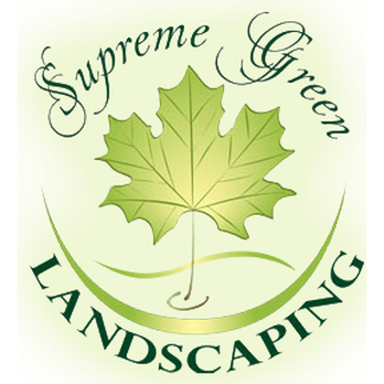 Supreme Green Landscaping - a maple leaf with the words supreme green landscaping - Landscaping Near Me - Danbury, Connecticut Supreme Green Landscaping - a maple leaf with the words supreme green landscaping - Landscaping Near Me - Danbury, Connecticut