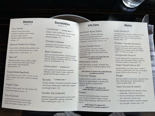 Menu photo 3 Cultivate Craft Kitchen Draper, UT Menu photo 3 Cultivate Craft Kitchen Draper, UT