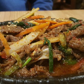 Onnuri - Spicy Bulgogi Plate - Korean Near Me - Mississauga, Ontario Onnuri - Spicy Bulgogi Plate - Korean Near Me - Mississauga, Ontario