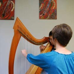Campbell Learning Center - Only harp studio in town!