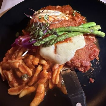 Mia Bella Restaurant - Chicken parm with cavatelli - Mediterranean Near Me - Cleveland, Ohio Mia Bella Restaurant - Chicken parm with cavatelli - Mediterranean Near Me - Cleveland, Ohio