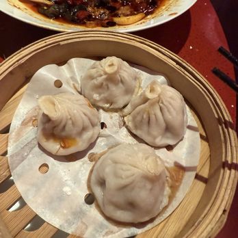 Yue Chinese - Kurobuta Pork Soup Dumplings (4 Pcs) - Asian Fusion Near Me - Miami Beach, Florida Yue Chinese - Kurobuta Pork Soup Dumplings (4 Pcs) - Asian Fusion Near Me - Miami Beach, Florida