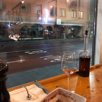 Spaghetteria - View of the street from where we sat at the window/bar seating. - Italian Near Me - Amsterdam, New Hampshire