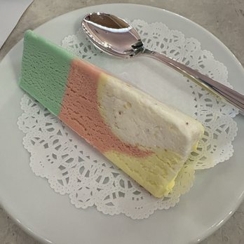 Angelo Brocato - Almost too beautiful to eat this rainbow spumoni - Coffee & Tea Near Me - New Orleans, Louisiana