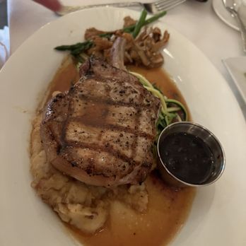 Molasses Grill - Bourbon And Molasses Grilled Pork Chop - American Near Me - Halifax, Virginia Molasses Grill - Bourbon And Molasses Grilled Pork Chop - American Near Me - Halifax, Virginia