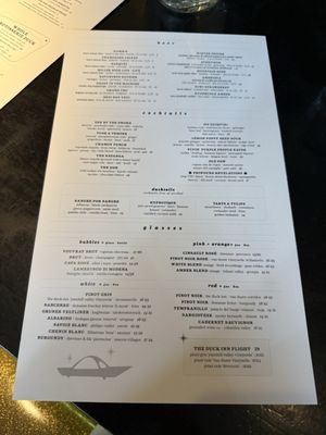 Menu photo 1 The Duck Inn Chicago, IL Menu photo 1 The Duck Inn Chicago, IL