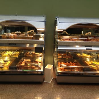 Hotel Strata - Close up of yummy hot breakfast choices (eggs, bacon, sausage n more!) - Hotels Near Me - Mountain View, California