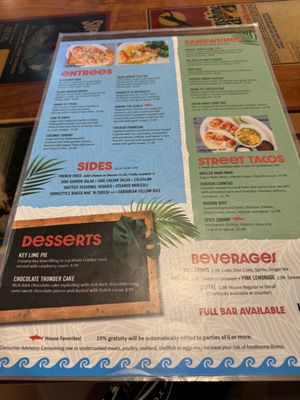 Menu photo 2 Shark Pit Bar & Grill Cocoa Beach, FL Menu photo 2 Shark Pit Bar & Grill Cocoa Beach, FL