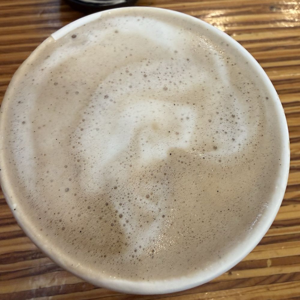 Black sesame mocha Black sesame mocha