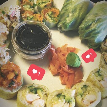Sushiya - a plate of sushi rolls and a bowl of sauce - Sushi Bars Near Me - Sainte-Julie, Quebec Sushiya - a plate of sushi rolls and a bowl of sauce - Sushi Bars Near Me - Sainte-Julie, Quebec
