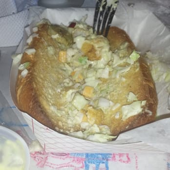 The Blue Rooster - Bread was so hard, my husband just ate the inside of his poboy.... - Southern Near Me - Broken Bow, Oklahoma The Blue Rooster - Bread was so hard, my husband just ate the inside of his poboy.... - Southern Near Me - Broken Bow, Oklahoma