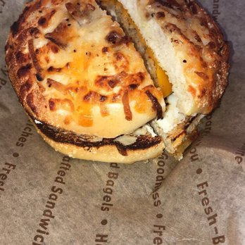 Einstein Bros. Bagels - crispy chicken and tater egg sandwich - Bagels Near Me - Santee, California Einstein Bros. Bagels - crispy chicken and tater egg sandwich - Bagels Near Me - Santee, California