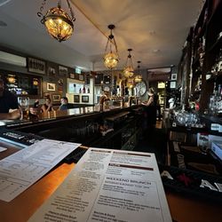 The Brown Hound Public House - The Brown Hound inside