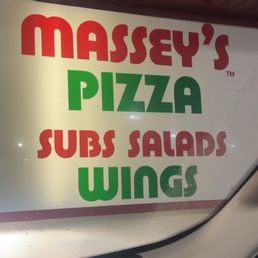 Exterior outside entrance of Massey's Pizza - Whitehall - Sign - Whitehall, Ohio Exterior outside entrance of Massey's Pizza - Whitehall - Sign - Whitehall, Ohio
