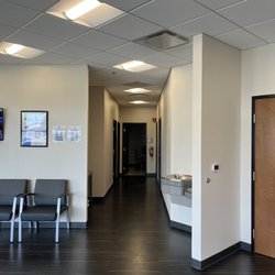 Pinnacle Clinical Research - Waiting lobby hallway to restroom