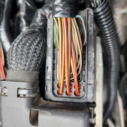Rio Grande Automotive - The factory harness cap was missing, exposing the engine harness to dirt and moisture, unacceptable!