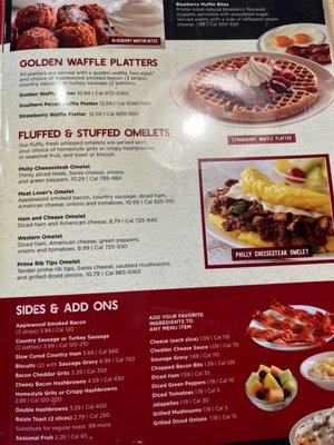 Menu photo 5 Huddle House Georgetown, TX