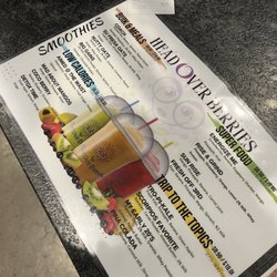 Head over Berries - Menu