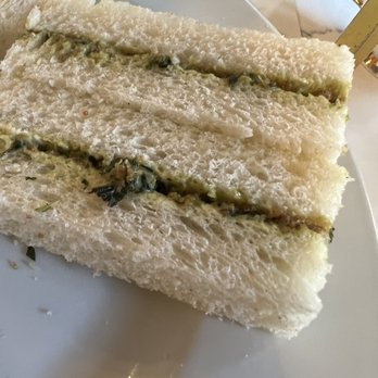 Malaya Tea Room - Meat floss with basil spread - Tea Rooms Near Me - Alameda, California
