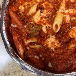 Why is there a meatball or sausage in this... Why is there a meatball or sausage in this...