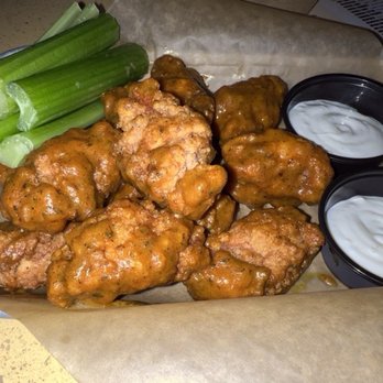 Buffalo Wild Wings - Boneless Thai Curry wings, celery, blue cheese - American Near Me - Gahanna, Ohio Buffalo Wild Wings - Boneless Thai Curry wings, celery, blue cheese - American Near Me - Gahanna, Ohio