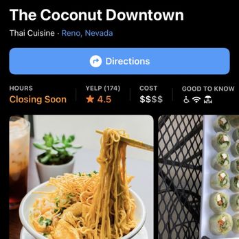 The Coconut Downtown - Thai Near Me - Reno, Nevada The Coconut Downtown - Thai Near Me - Reno, Nevada