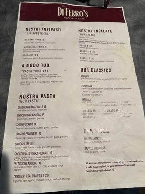 Menu photo 3 Di Ferro’s Dallas, PA Menu photo 3 Di Ferro’s Dallas, PA