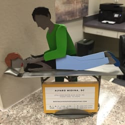 Alvaro Medina, DC - Medina Chiropractic Sports and Spine - Business Card.