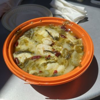 Fish With You - Old Pot Sauerkraut Fish Soup (small size) / 老坛酸菜鱼小份 - Szechuan Near Me - Mountain View, California Fish With You - Old Pot Sauerkraut Fish Soup (small size) / 老坛酸菜鱼小份 - Szechuan Near Me - Mountain View, California