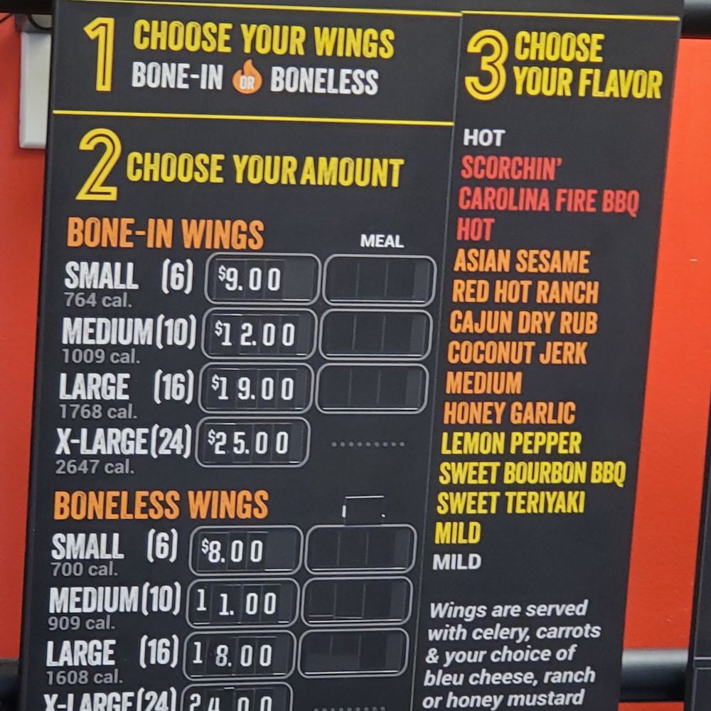 Buffalo's - The buffalo menu. - Chicken Wings Near Me - Baker, California Buffalo's - The buffalo menu. - Chicken Wings Near Me - Baker, California
