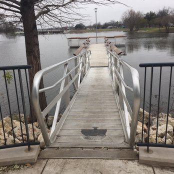 Elmendorf Lake Park - A really cool mini-pier in the park's lake! - Parks Near Me - San Antonio, Texas Elmendorf Lake Park - A really cool mini-pier in the park's lake! - Parks Near Me - San Antonio, Texas