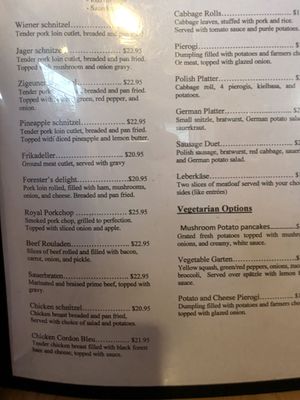 Menu photo 5 Europa Black Diamond, WA