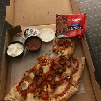 The Oven Pizza - a slice of pepperoni and cheese pizza - Pizza Near Me - Wexford, Pennsylvania