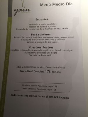 Restaurante Yain by null