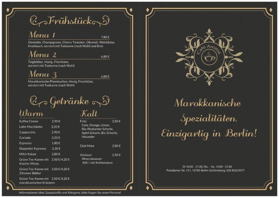 Menu photo 3 Restaurant Amitié Berlin, BE Menu photo 3 Restaurant Amitié Berlin, BE