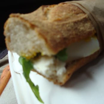 Farm : Table - baguette sandwhich.. the portable version.. its different from the open faced one.. - Coffee & Tea Near Me - San Francisco, California