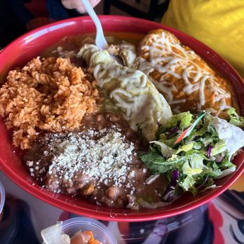 La Catrina - Chili relleno & enchiladas plate - Mexican Near Me - Yuba City, California La Catrina - Chili relleno & enchiladas plate - Mexican Near Me - Yuba City, California