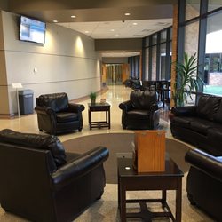 Great Plains Technology Center - Comfortable waiting area next to three seminar rooms.
