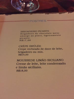 Menu photo 1 La Carioca Cevicheria Rio de Janeiro, RJ